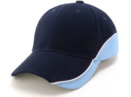KODY Sports Premium Adventure Brushed Cotton Cap - Navy White Sky