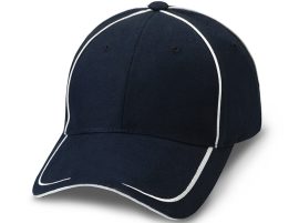 KODY Sports Premium Collier Brushed Cotton Cap - Navy White