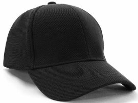KODY Sports Premium Dynamic Athletic Fitted Mesh Cap - Black