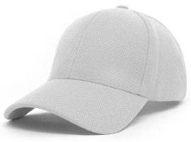 KODY Sports Premium Plain and Sandwich Mesh Cap Designs - White