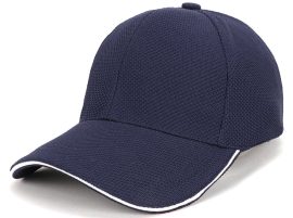KODY Sports Premium Plain and Sandwich Mesh Cap Designs - Navy White