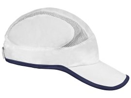 KODY Sports Premium Runner Microfibre/Mesh Cap - White Navy