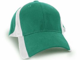 KODY Sports Premium Structured Cap with Pre-Curved Peak and Trim Design - Jade White