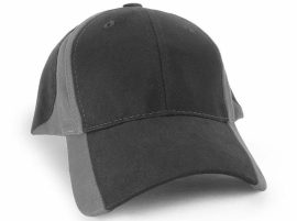 KODY Sports Premium Structured Cap with Pre-Curved Peak and Trim Design - Charcoal Grey