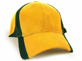 KODY Sports Premium Structured Cap with Pre-Curved Peak and Trim Design - Gold Bottle