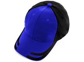 KODY Sports Premium Tiburon Coolde Mesh Knit Sports Cap - Royal Black