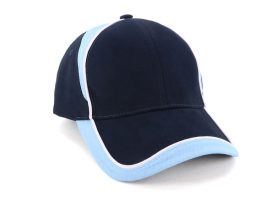 KODY Sports Premium Wickham Brushed Cotton Cap - Navy White Sky