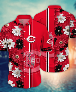 Cincinnati Reds MLB Hawaiian Shirt Blooming Flowerstime Aloha Shirt -  Limotees