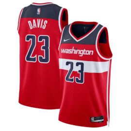 KODYSPORTS Premium Basketball Anthony Davis #23 Washington Wizards Icon Edition 2025-26 Fan Support Team Jersey - Red