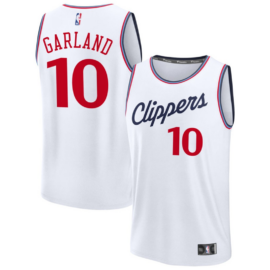 KODYSPORTS Premium Basketball Darius Garland  #10 LA Clippers Association Edition 2025-26 Fan Support Team Jersey - White