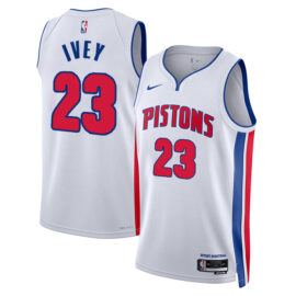 KODYSPORTS Premium Basketball Jaden Ivey #23 Detroit Pistons Association Edition 2025-26 Fan Support Team Jersey - White