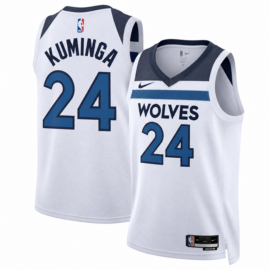 KODYSPORTS Premium Basketball Kuminga #24 Philadelphia 76ers Association Edition Fan Support Team Jersey - White